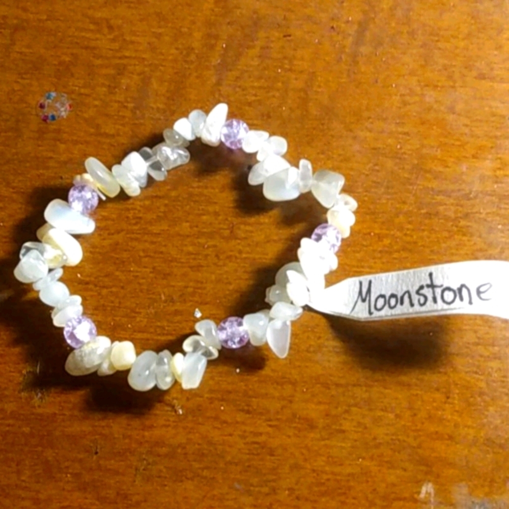 Genuine Gemstone stretch bracelet